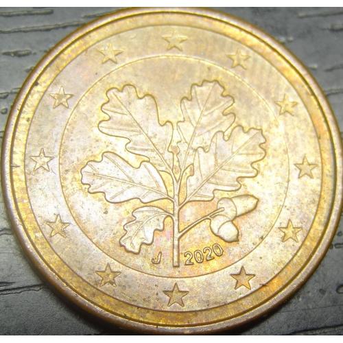 5 євроцентів 2020 J Німеччина