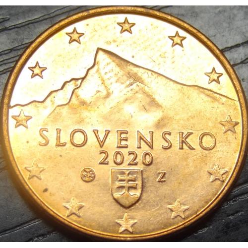 5 євроцентів 2020 Словаччина