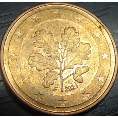 5 євроцентів 2021 F Німеччина