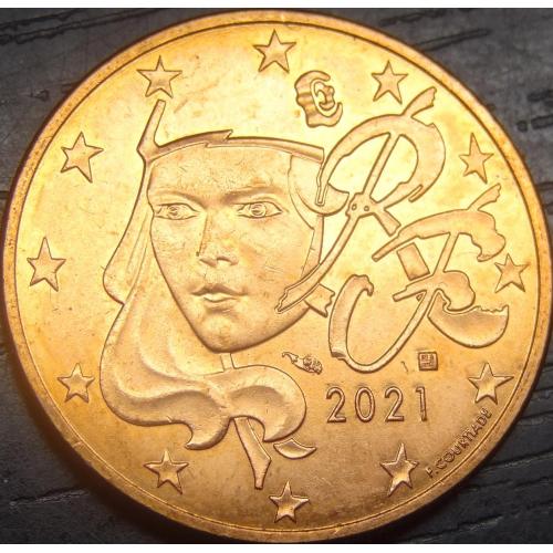 5 євроцентів 2021 Франція