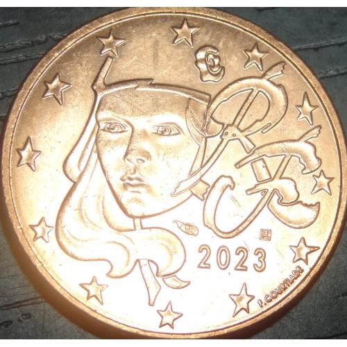 5 євроцентів 2023 Франція