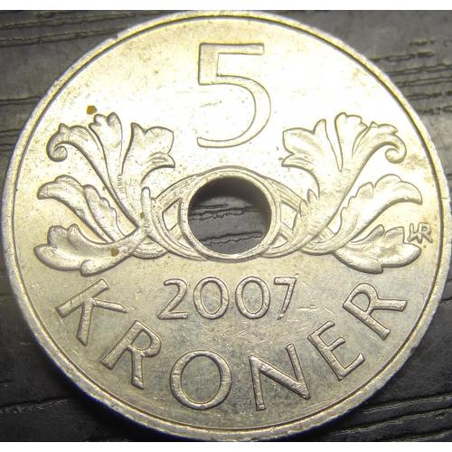 5 крон 2007 Норвегія