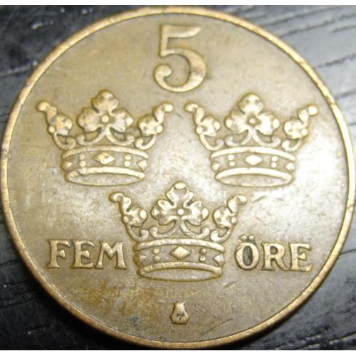 5 оре 1937 Швеція