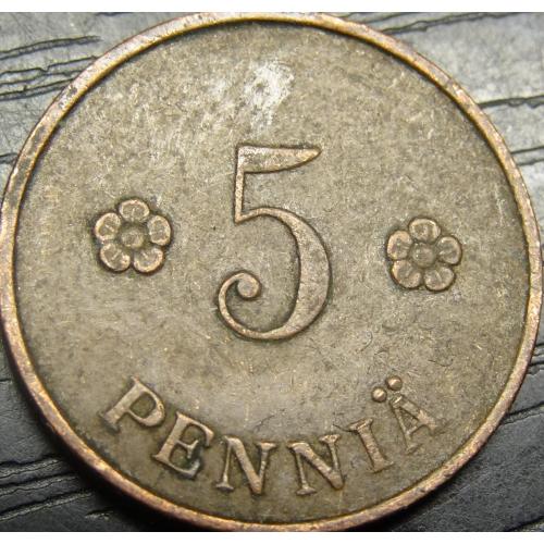 5 пенні Фінляндія 1921