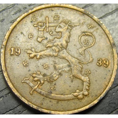 5 пенні Фінляндія 1939