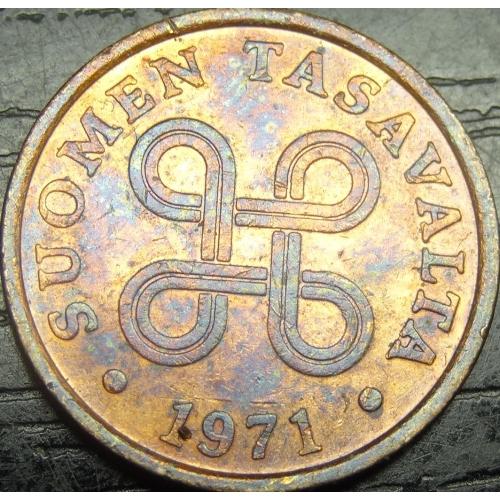 5 пенні Фінляндія 1971