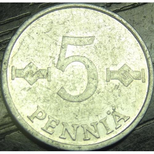 5 пенні Фінляндія 1979
