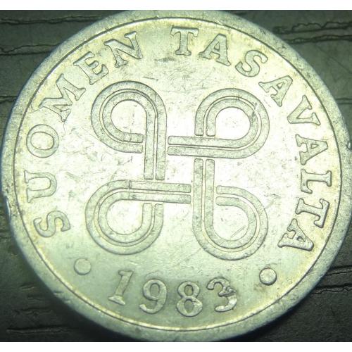 5 пенні Фінляндія 1983