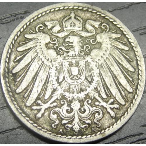 5 пфенігів Німеччина 1902 A