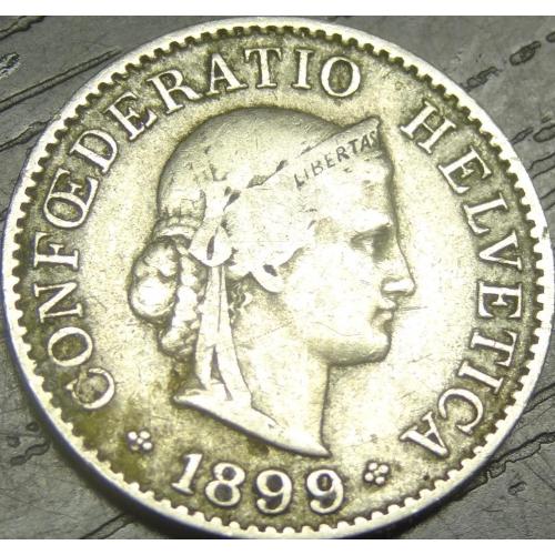 5 рапенів 1899 Швейцарія