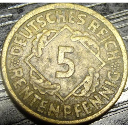 5 рентенпфенігів Німеччина 1924 A