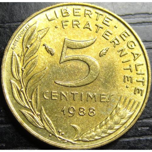 5 сантимів 1988 Франція