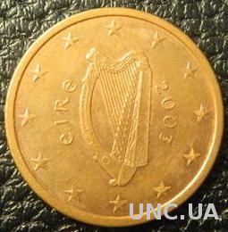 5 євроцентів 2003 Ірландія