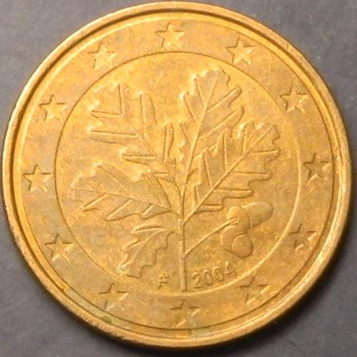 5 євроцентів 2004 F Німеччина