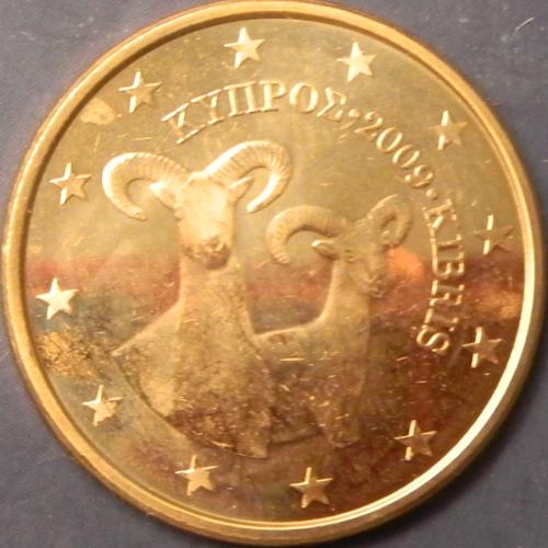 5 євроцентів 2009 Кіпр UNC нечаста