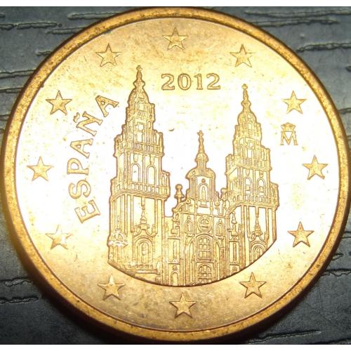 5 євроцентів 2012 Іспанія