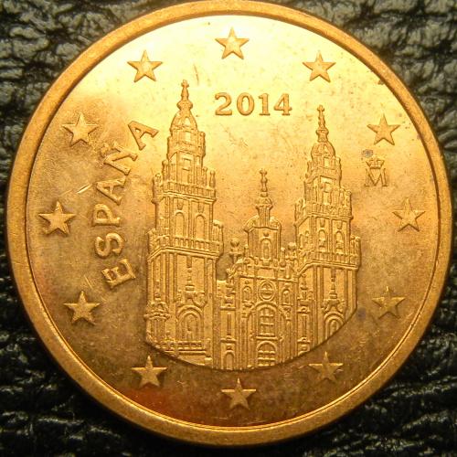 5 євроцентів 2014 Іспанія