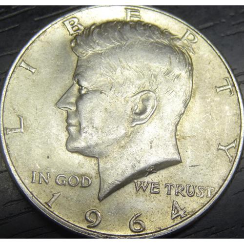 1/2 долара 1964 D США срібло