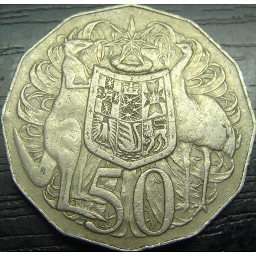 50 центів 1969 Австралія