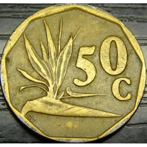 50 центів 1993 Південна Африка
