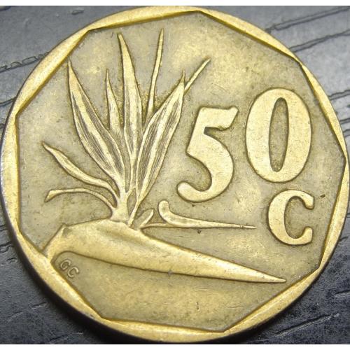 50 центів 1995 Південна Африка
