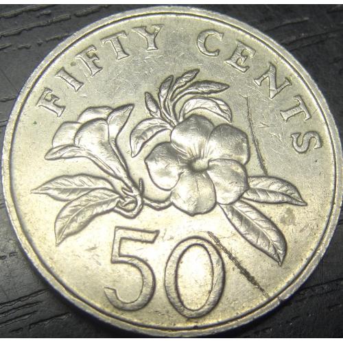 50 центів 2009 Сінгапур