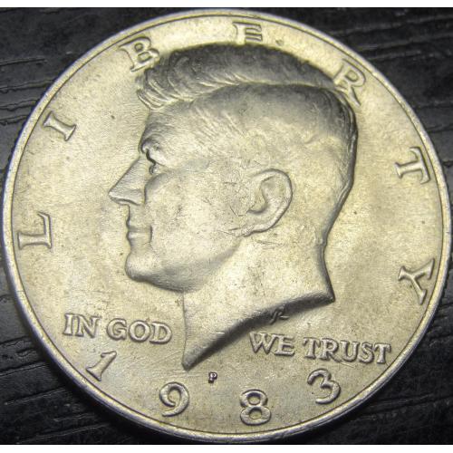50 центів США 1983 P