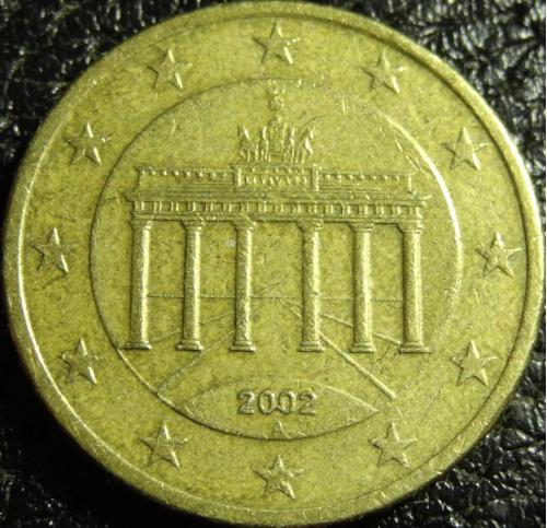 50 євроцентів 2002 A Німеччина