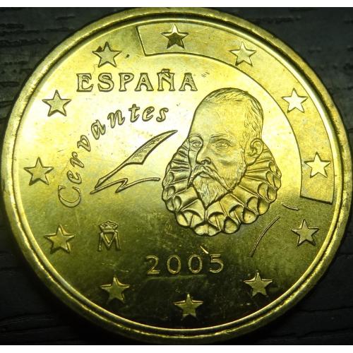 50 євроцентів 2005 UNC Іспанія