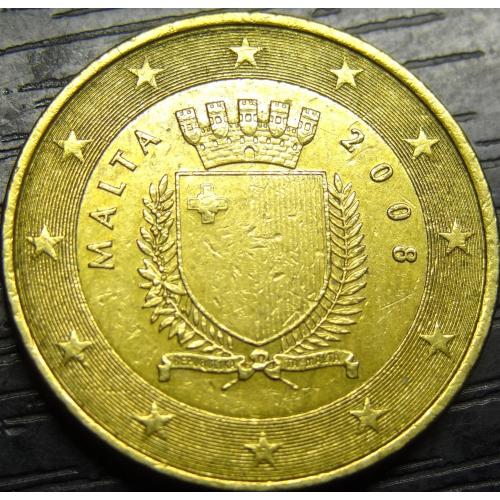 50 євроцентів 2008 Мальта