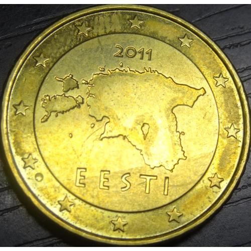 50 євроцентів 2011 Естонія UNC