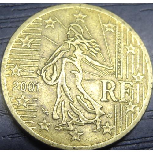 50 євроцентів Франція 2001