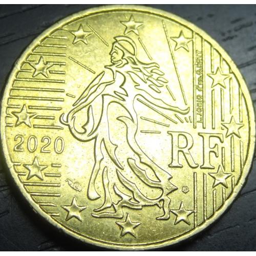 50 євроцентів Франція 2020