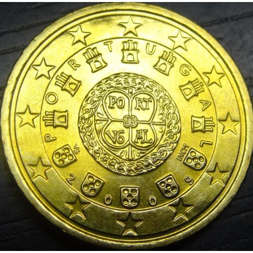 50 євроцентів Португалія 2009 UNC