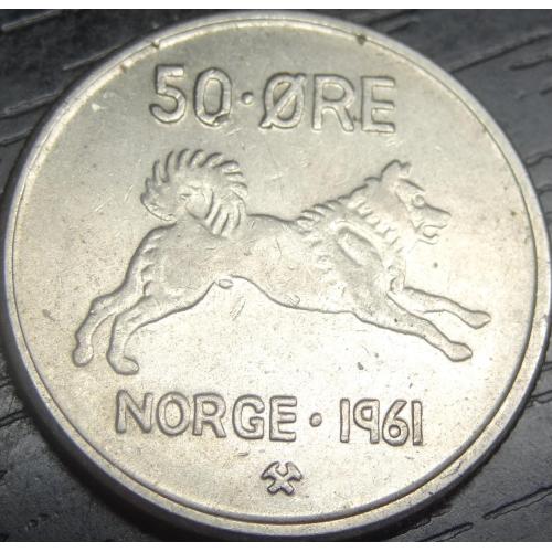 50 оре Норвегія 1961