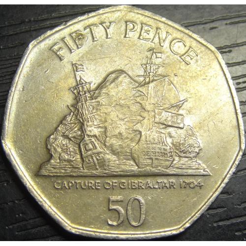 50 пенсів 2006 Гібралтар