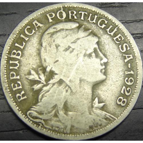 50 сентавос 1928 Португалія