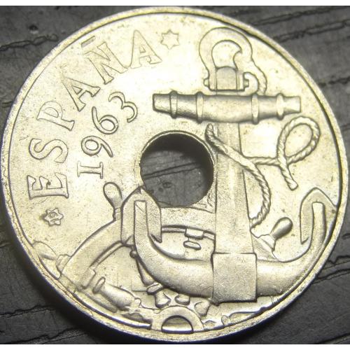 50 сентимів 1963 Іспанія