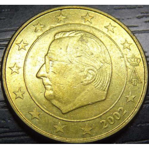 50 євроцентів 2002 Бельгія