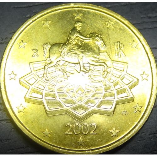 50 євроцентів 2002 Італія UNC
