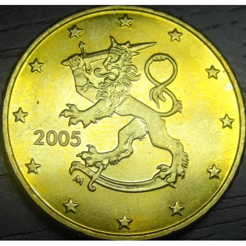 50 євроцентів Фінляндія 2005 UNC