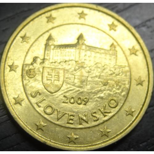 50 євроцентів 2009 Словаччина