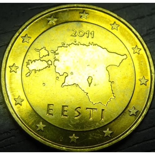 50 євроцентів 2011 Естонія UNC