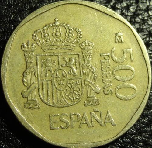 500 песет Іспанія 1990