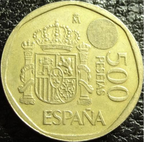 500 песет Іспанія 1995 нечаста