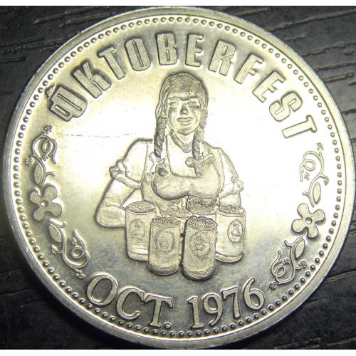 Фестивальний долар Октоберфест 1976 КІтченер, Канада
