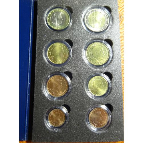 Комплект євромонет Люксембурга 2004 (повний річний комплект) UNC