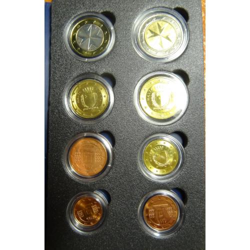Комплект євромонет Мальти 2008 UNC (повний комплект)
