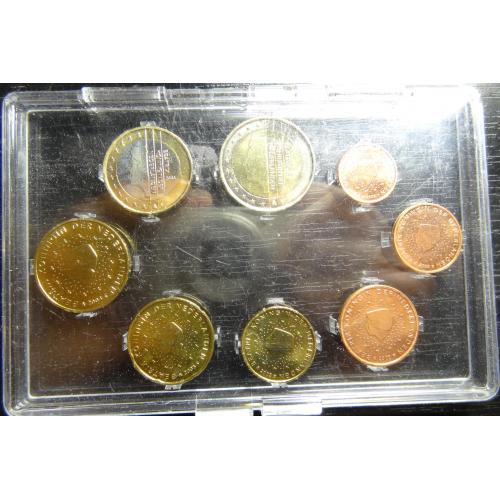 Комплект євромонет Нідерландів 2003 UNC (Королева Беатрікс) повний комплект