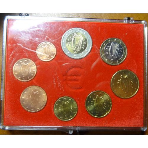 Комплект євромонет Ірландії 2005 UNC (повний комплект)
